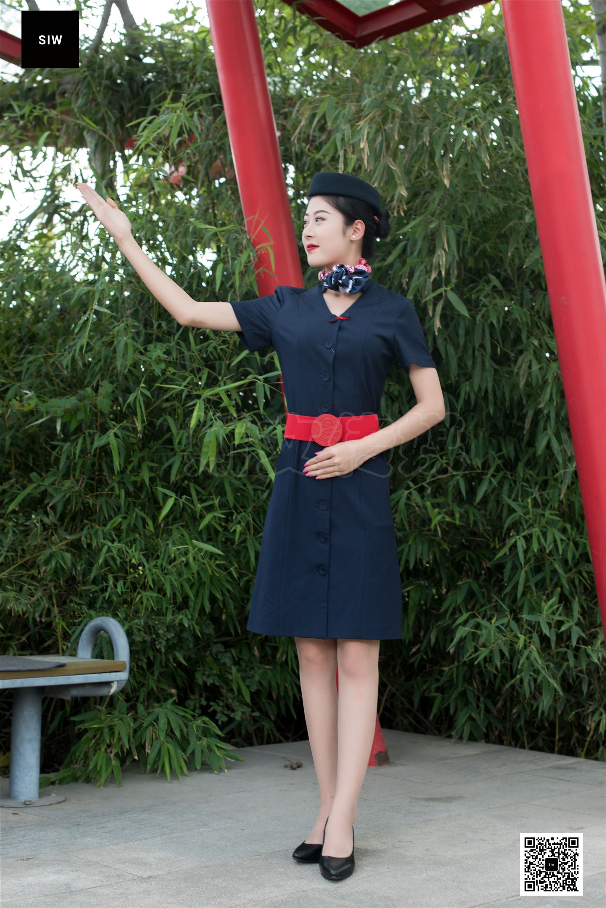 SIW斯文传媒 VOL.002 最美空乘PK-龙哥